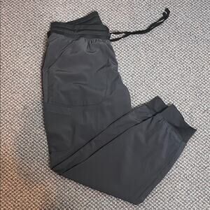 Maevn Grey Scrub Pant Jogger Small Petite